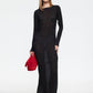 HAVEN MAXI DRESS - NOIR POLKA