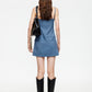 GLACÉ MINI DRESS - NAVY STRIPE