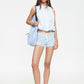GLASTONBURY SHORT - SOFT BLUE