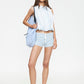 GLASTONBURY SHORT - SOFT BLUE