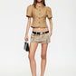 GISELE SHORT - LEOPARD
