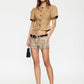 GISELE SHORT - LEOPARD