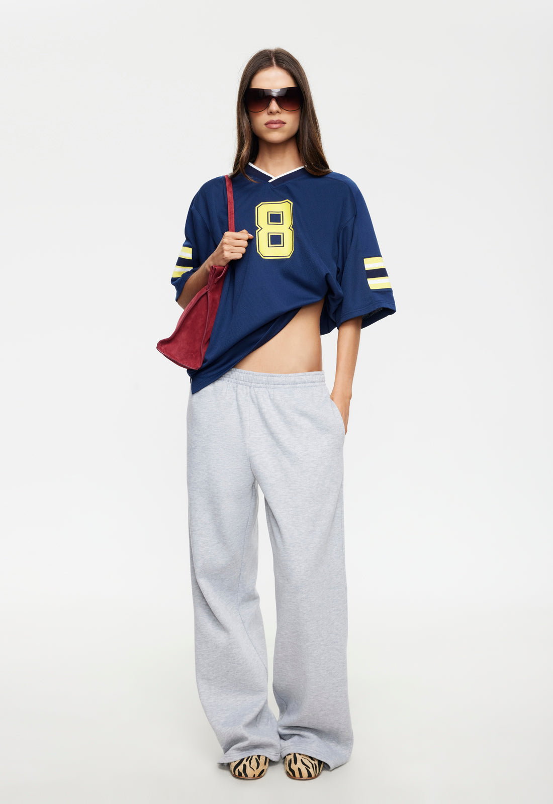GOODFELLA TRACK PANT - GREY MARLE