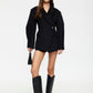 HEART SHAPED COAT - ONYX