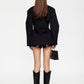 HEART SHAPED COAT - ONYX