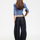 HORSESHOE CROPPED JEAN - INDIGO