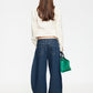 HORSESHOE JEAN - DARK DENIM