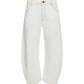 HORSESHOE CROPPED JEAN - PORCELAIN