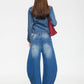 HORSESHOE CROPPED JEAN - DARK INDIGO