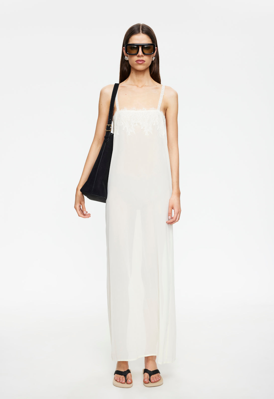 GLACIAL MAXI DRESS - BUTTER