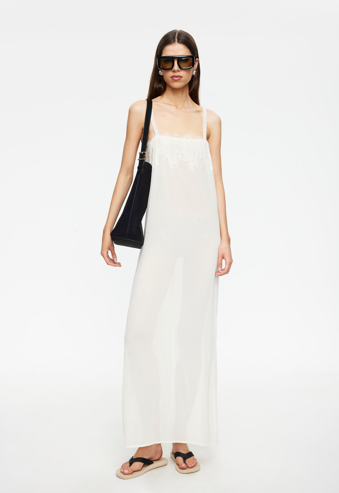 GLACIAL MAXI DRESS - BUTTER