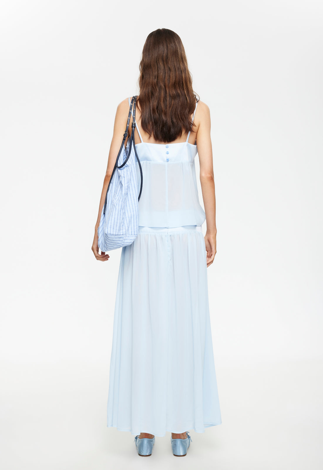 GRACIA MAXI DRESS - PALE BLUE