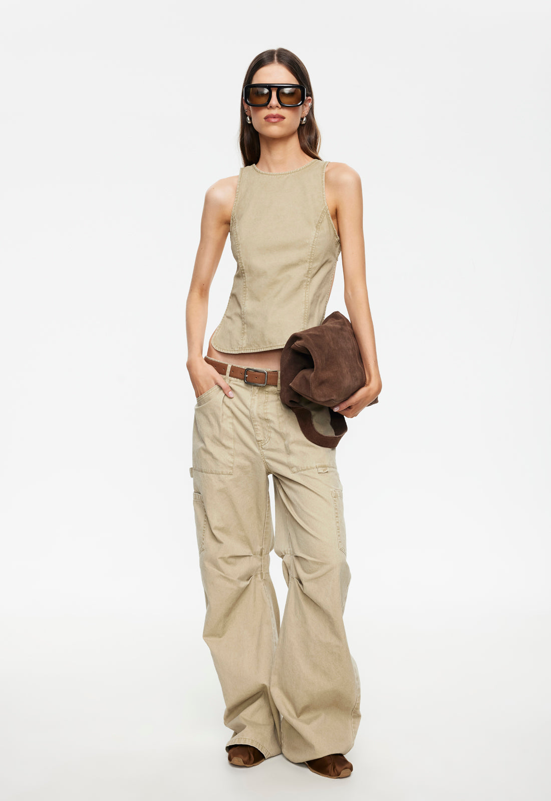 HARMONY TOP - TAN