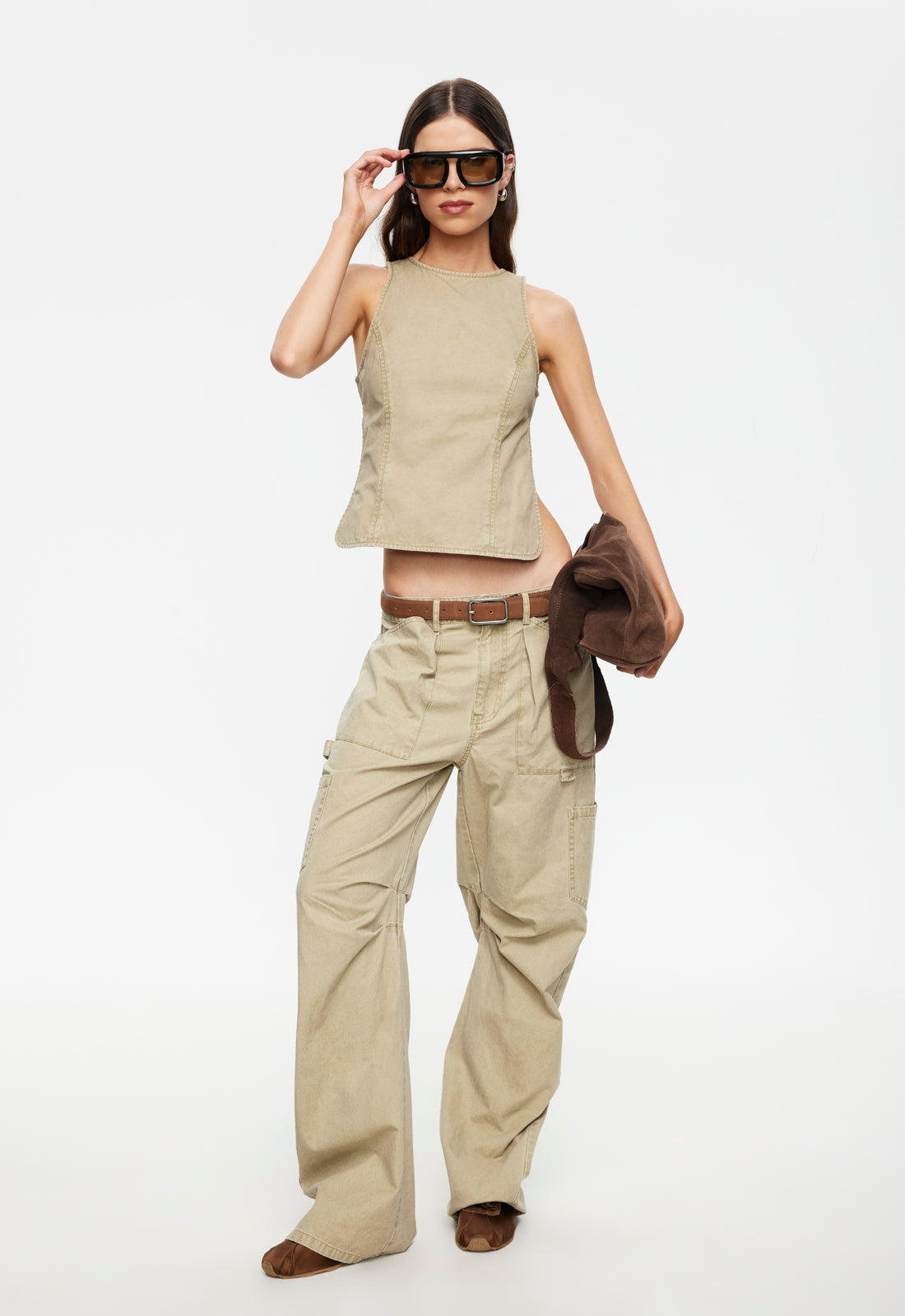 HARMONY TOP - TAN