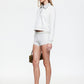 HOUSEWIFE KNIT SHORT - HEATHER GREY