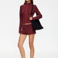 HOUSEWIFE KNIT SHORT - CRIMSON STRIPE