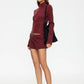 HOUSEWIFE KNIT SHORT - CRIMSON STRIPE