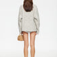 HOUSEWIFE KNIT SHORT - ASH CABLE