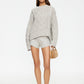 HOUSEWIFE KNIT SHORT - ASH CABLE