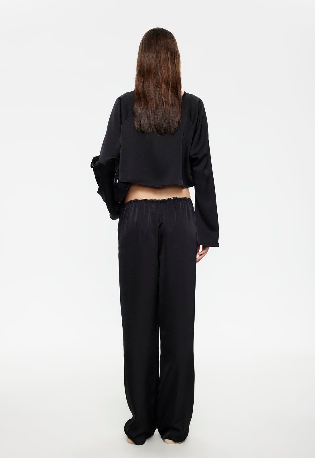 GLOSS LONG SLEEVE - NOIR