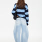HORSESHOE JEAN - LIGHT DENIM BLUE