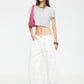 HORSESHOE PANT - PORCELAIN