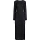 HAVEN MAXI DRESS - NOIR POLKA