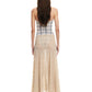 IN BLOOM LACE MIDI SKIRT - TAUPE