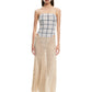 IN BLOOM LACE MIDI SKIRT - TAUPE