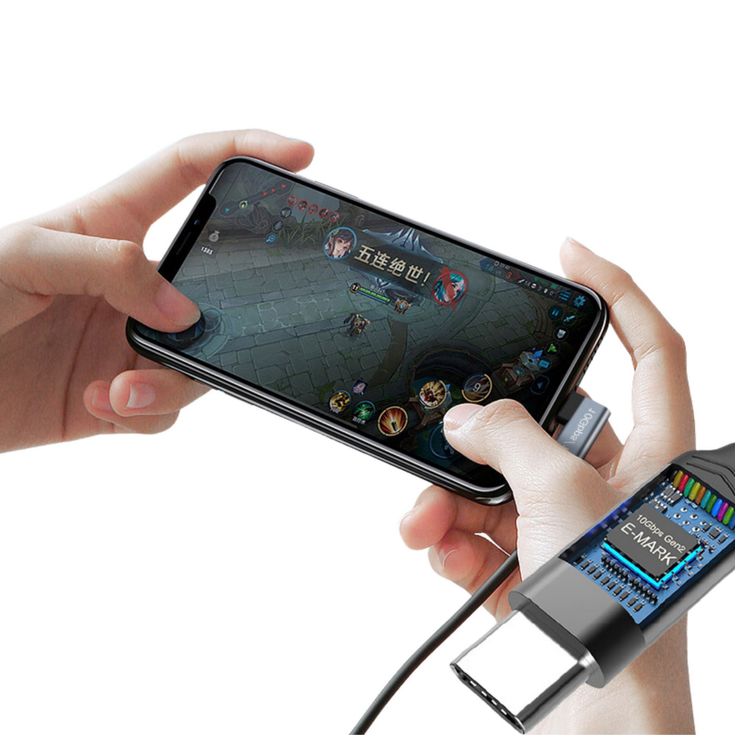 VortexVR 3m kabel USB-C PD100W do Meta Link | do Meta Quest 3 / 3S / 2