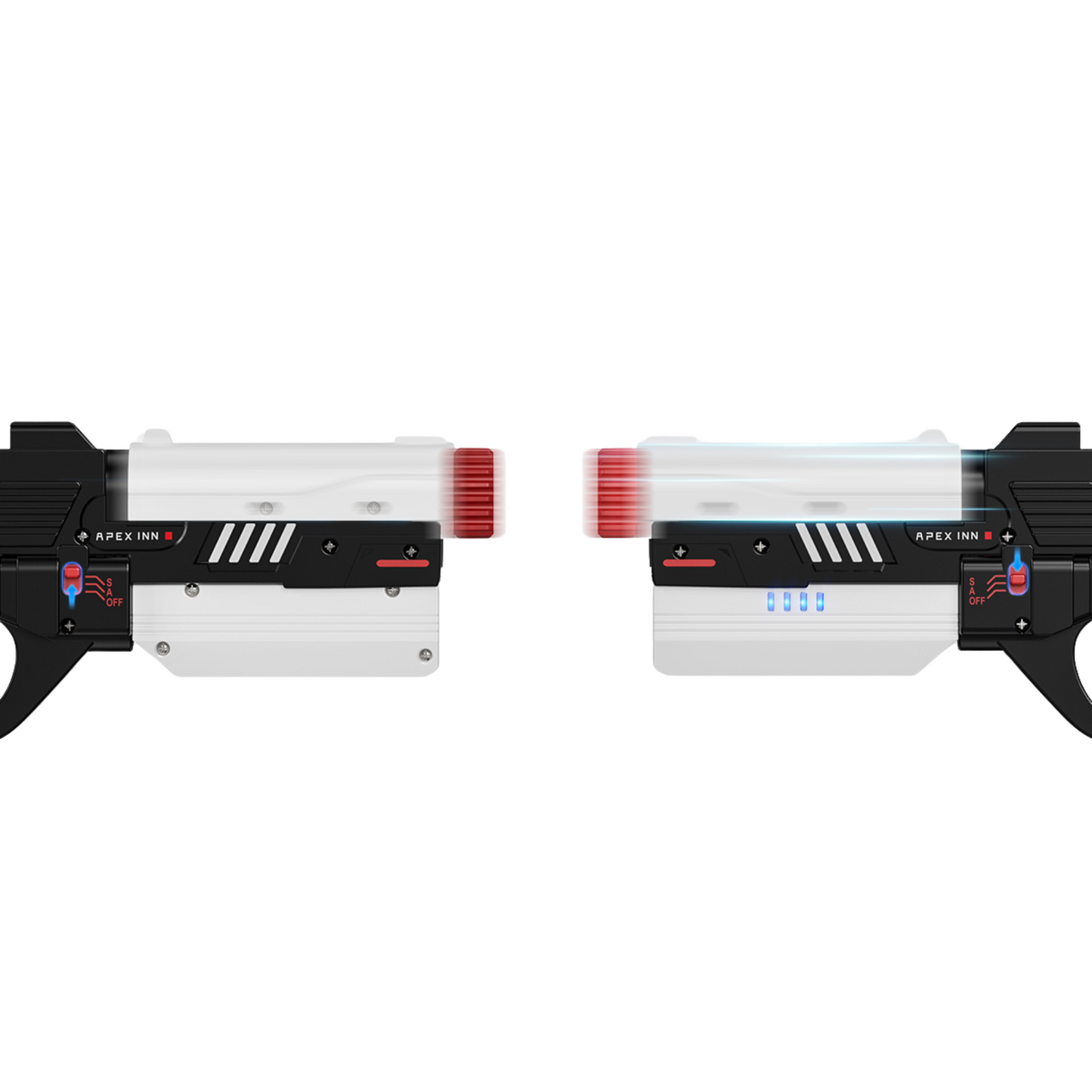 APEX INNO uchwyt na kontrolery z haptyką | pistolet haptyczny VR do Meta Quest 3 / 3S