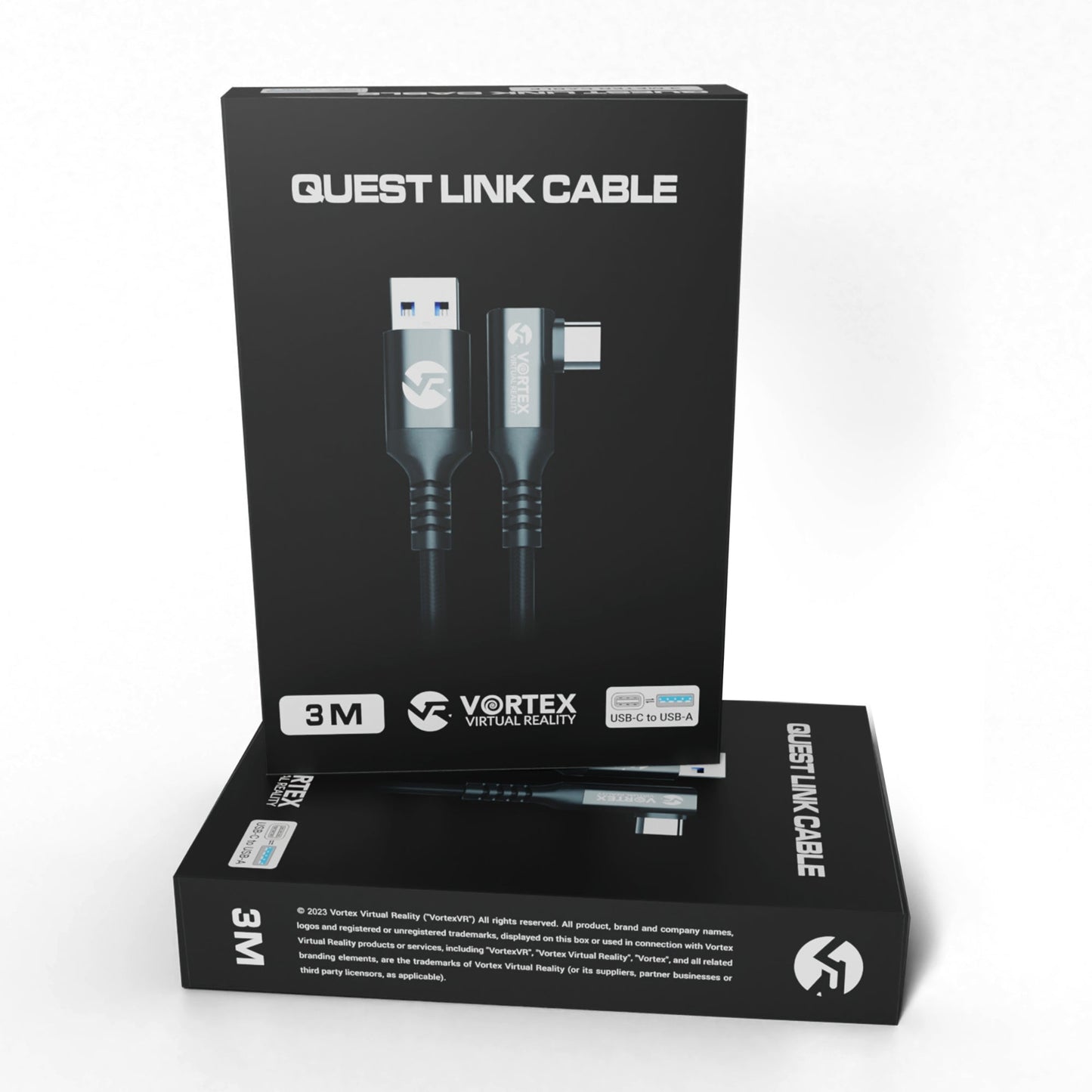 VortexVR 3m kabel USB-A do USB-C do Meta Link | do Meta Quest 3 / 3S / 2
