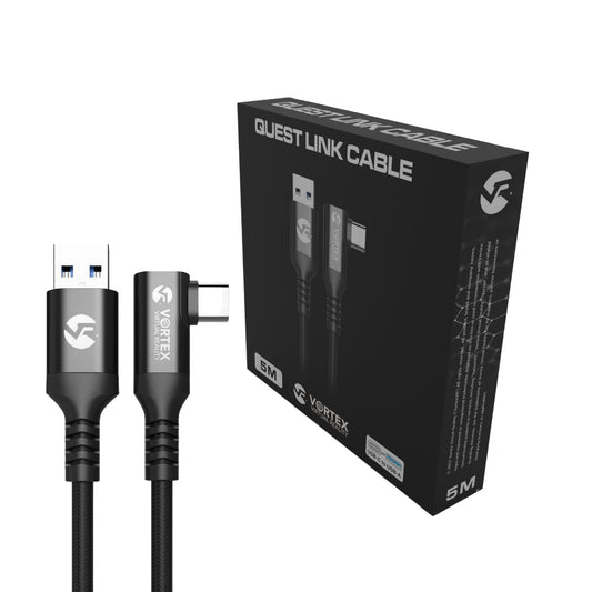 VortexVR 5m kabel USB-A do USB-C do Meta Link | do Meta Quest 3 / 3S / 2