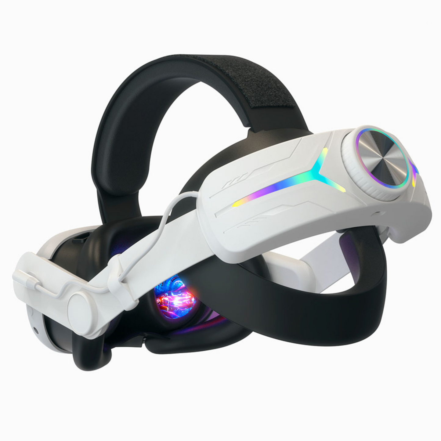 VortexVR Elite Strap pasek z baterią 8000 mAh i RGB | do Meta Quest 3 / 3S